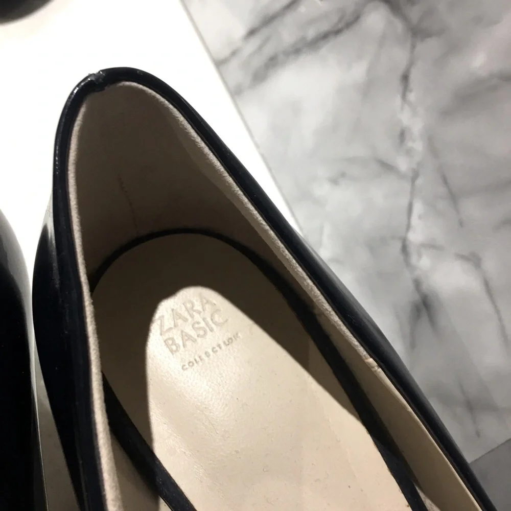 Zara basic size 38 dark blue beautiful colour - Picture 3 of 6